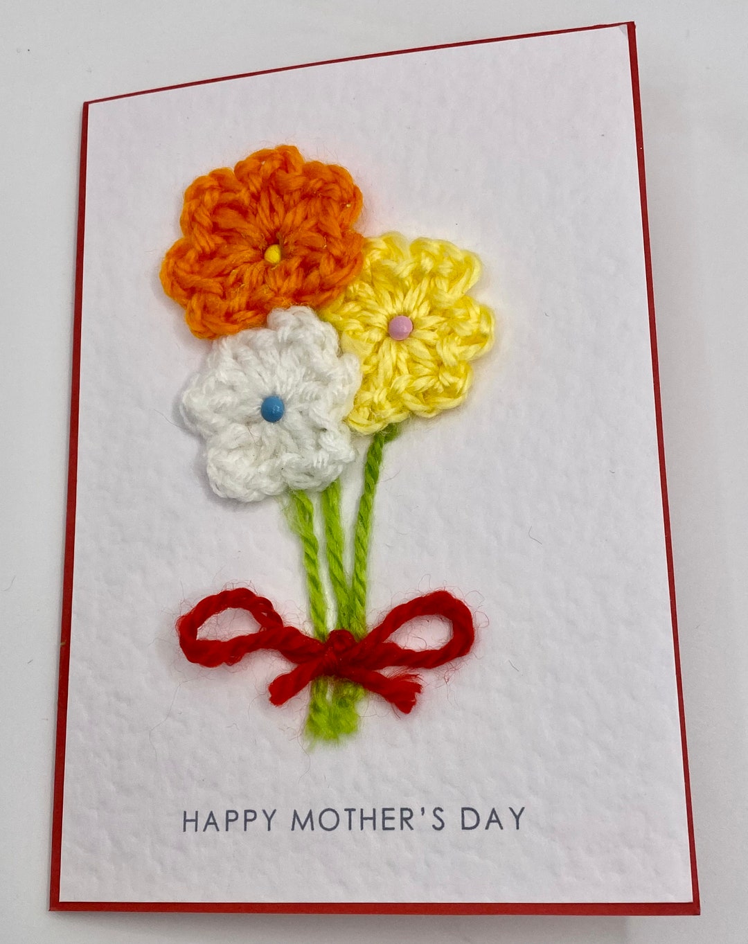 Mother's Day Flowers Card Etsy
