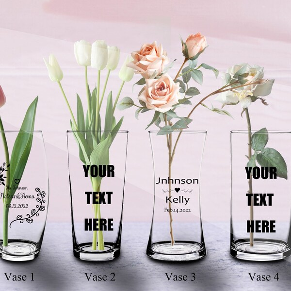 Personalized Vase Etsy