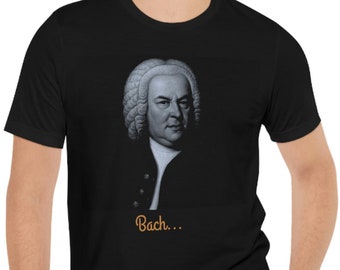 Johann Sebastian Bach, Classical Composer, Musician - Unisex Jersey Short Sleeve Tee