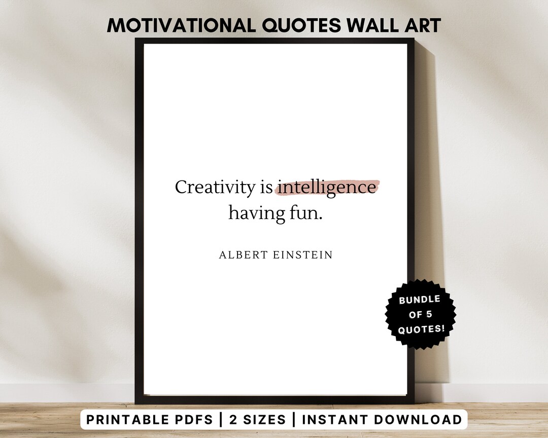Motivational Quotes Printable Bundle Home Decor Inspirational Quotes ...