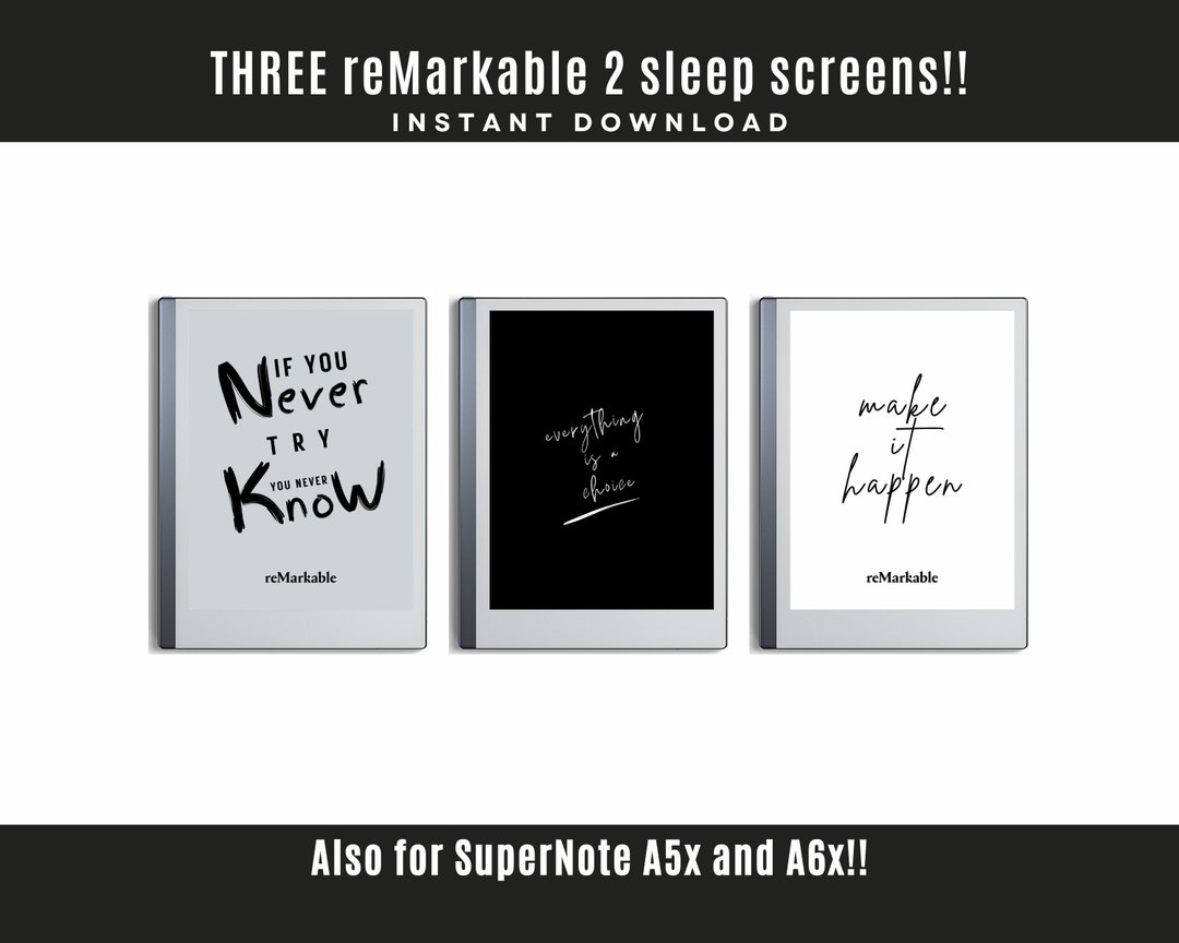 Remarkable 2 Sleep Screen Remarkable Sleep Screen Bundle Suspend Screens Remarkable Screen