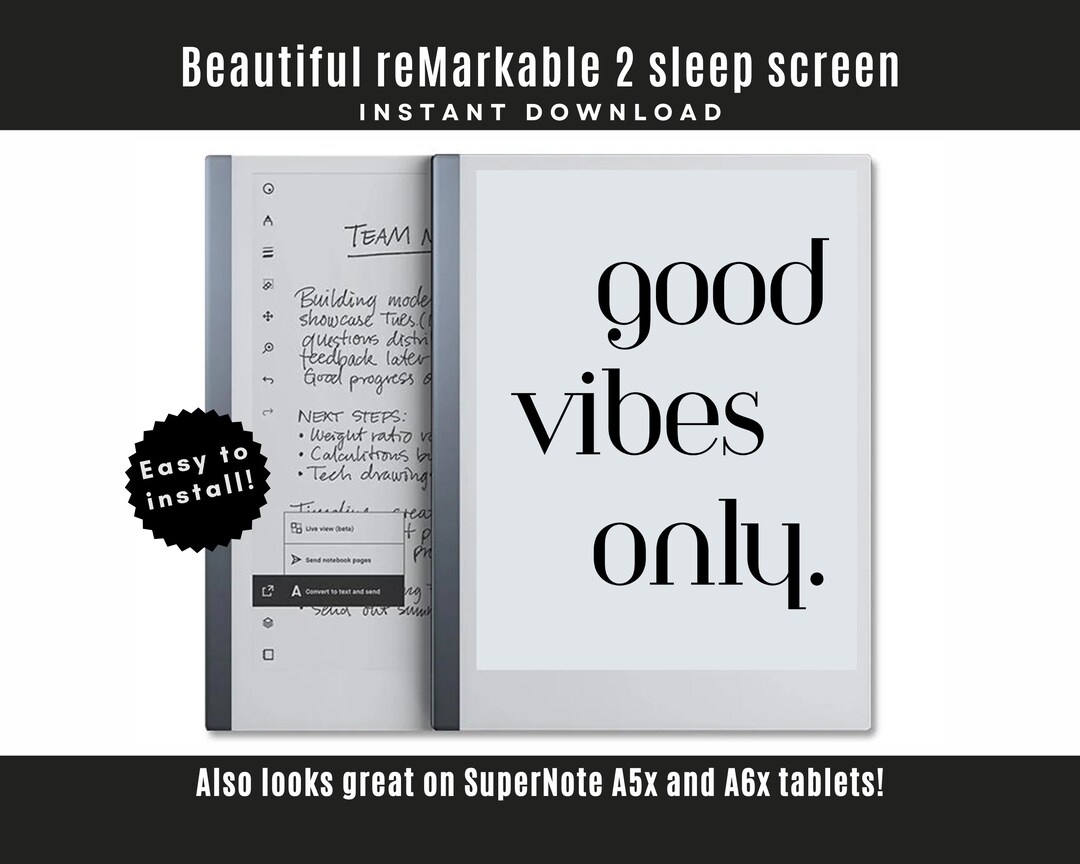 Remarkable 2 Sleep Screen Remarkable Sleep Screen Remarkable Template Supernote A5x Sleep Screen