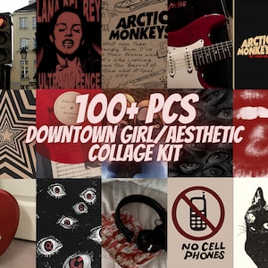 Downtown Girl Aesthetic Poster Set / Y2k Aesthetic / Downtown Girl