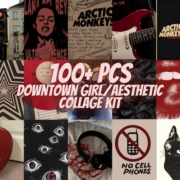 100+ esthetische collagekit voor stadsmeisjes | y2k Esthetisch | Meisje uit de binnenstad | Grunge-esthetiek | Posters voor meisjes in de binnenstad | Esthetische kamerinrichting