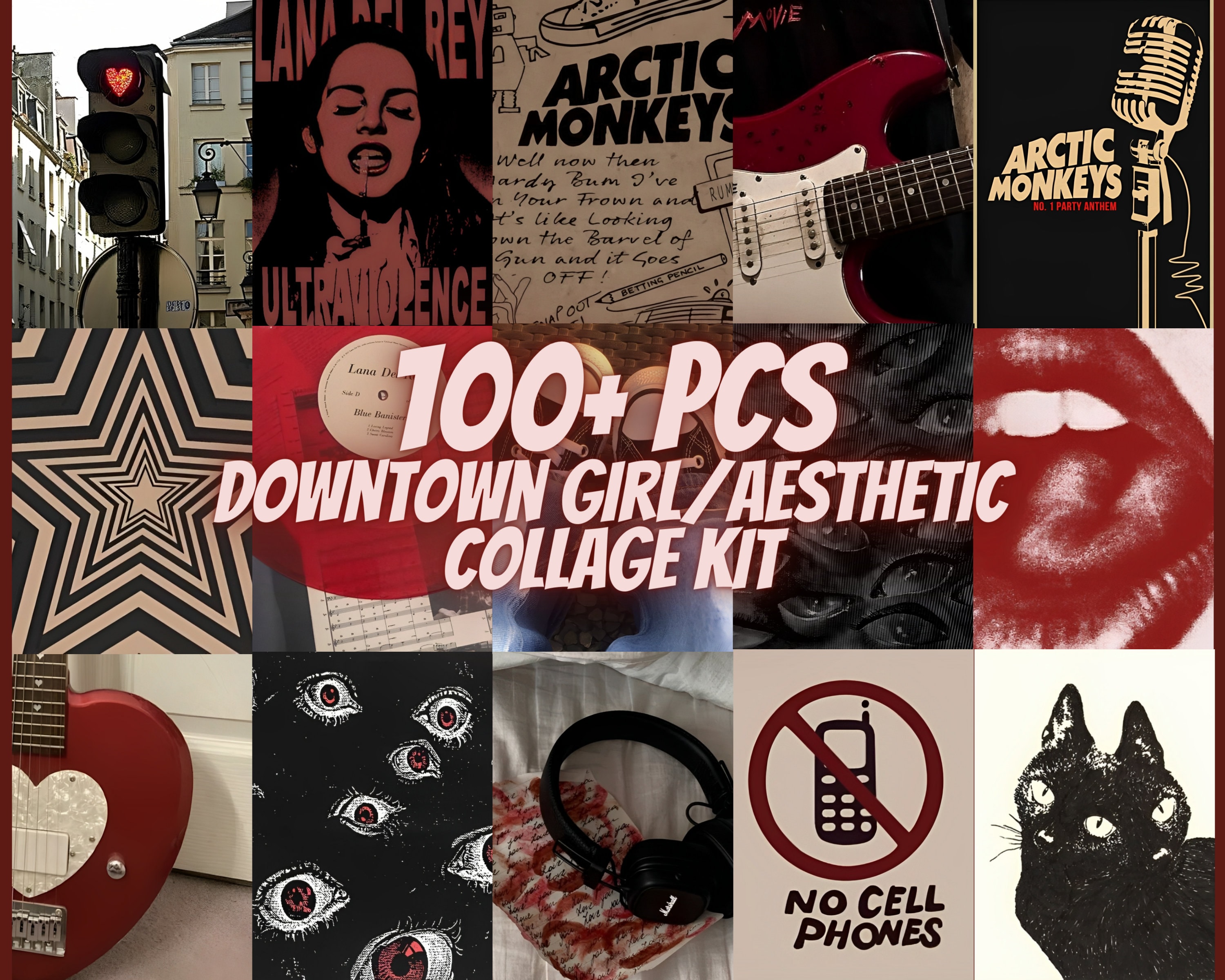 Downtown Girl Stickers 