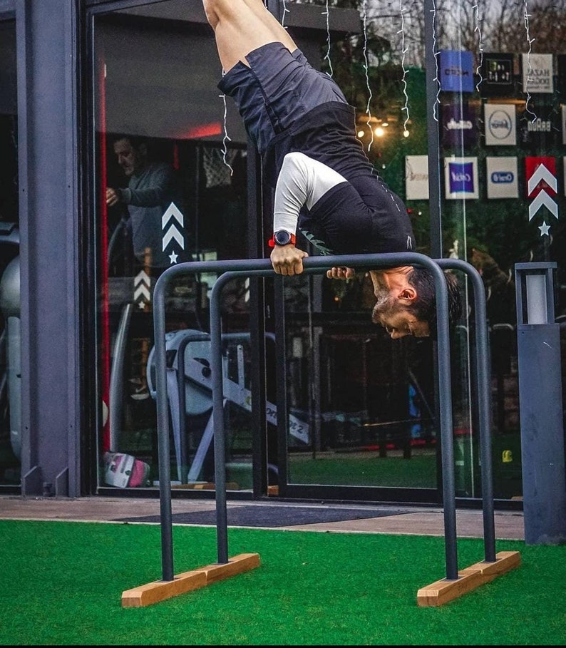 Premium Parallette Set Gymnastics Equipment Parallel Bars Dips Bars