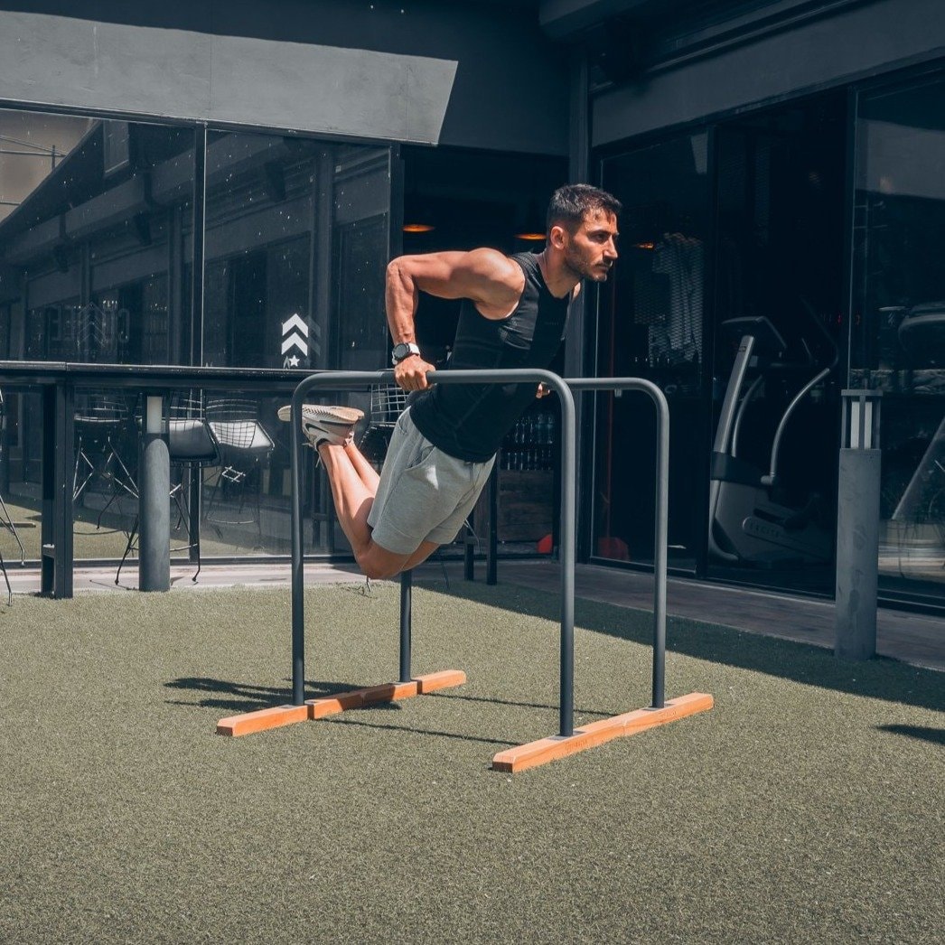 Parallette 100 Parallel Bars Pull up Dips Home Fitness Calisthenics
