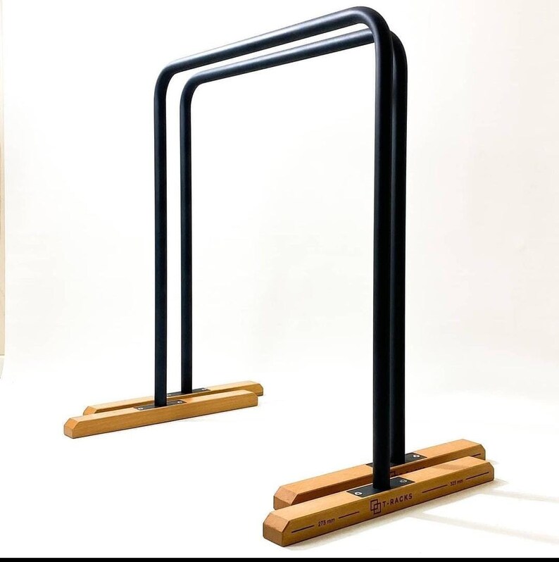 Parallette 100 Parallel Bars Pull up Dips Home Fitness Calisthenics ...