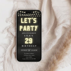 29th birthday invitations evite, 29th birthday invitation temp, 29th birthday card invitation, 29th birthday for him, 29th birthday man