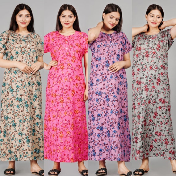 Buy online Piping Detail Maternity Wear Night Gown from clothing for Women  by Be You for ₹549 at 22% off | 2024 Limeroad.com