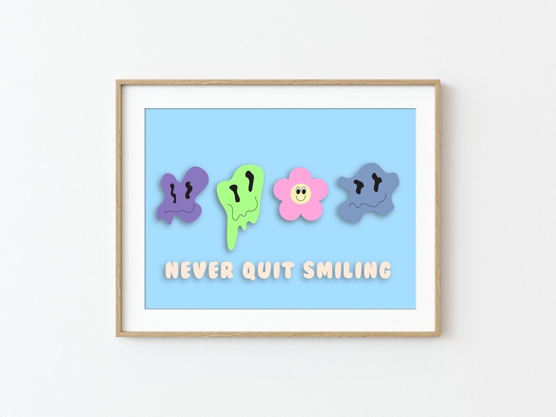 Cute Printable Aesthetic Poster / Printable Wall Art / Gift for Her ...