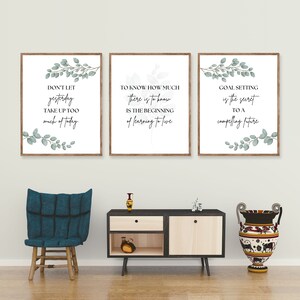 Wall Art Décor With Inspirational Quotes That Make Your Day Better ...