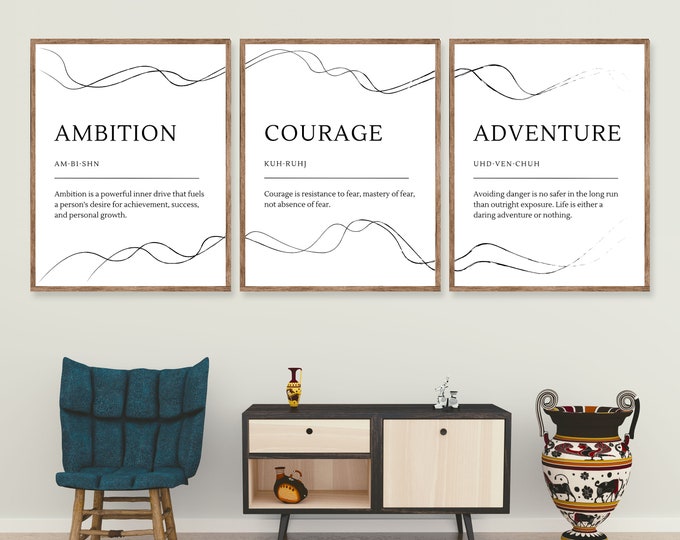 Girl Inspirational Wall Art, Minimalist Wall Art, Quote Wall Art ...