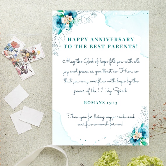 Christian wedding anniversary wishes with bible verses 60 photos — free download