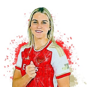 Alessia Russo - 2024/25 - Football Poster - Football Print