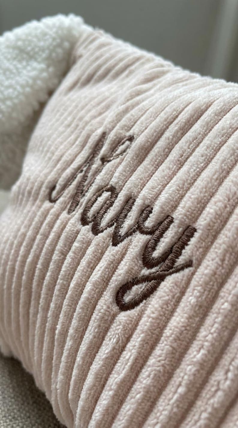 Kuschelkissen Elefant, Kissen mit Namen, Geschenkkkissen, Kuschelkissen Schlafelefant Personalisiertes Elefanten, Baby Geschenk image 7