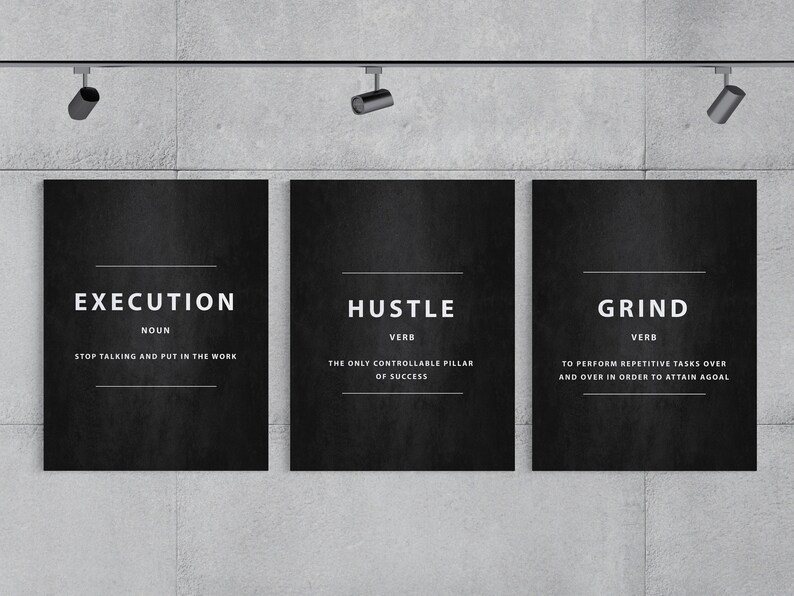 Hustle, Execution, Grind Definition, Motivational Quotes, Motivational ...