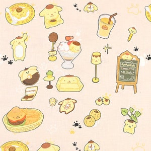 Japanese Anime Fabric Cartoon Fabric Cotton Fabric By The Half Yard
