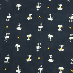 Peanuts Snoopy and Charlie Brown Fabric Cartoon Fabric Cotton Fabric By The  Half Yard
