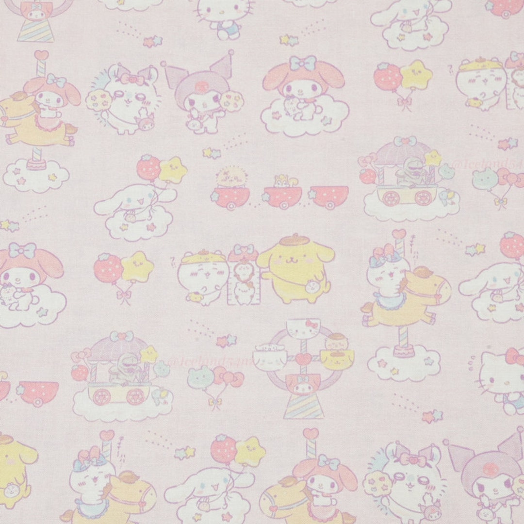 Sanrio My Melody Hello Kitty Kuromi Cinnamoroll Tissu Tissu de