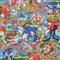 Japanese Anime Fabric Japanese Cartoon Fabric Cotton Fabric By The Half Yard