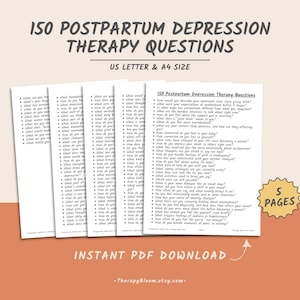 Postpartum Depression Therapy Questions, PPD Therapy, Perinatal Depression, Postpartum Therapy, Mood Disorder, Maternal Health, Baby Blues