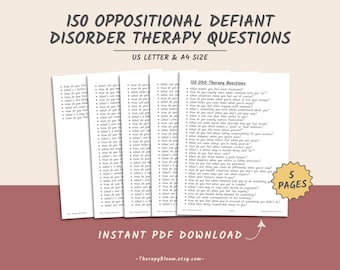 Preguntas sobre la terapia del TND: Cómo manejar la rebeldía y mejorar la comunicación (PDF imprimible)