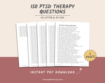 PTSD Therapy Questions: Trauma Counseling Tools (PDF)