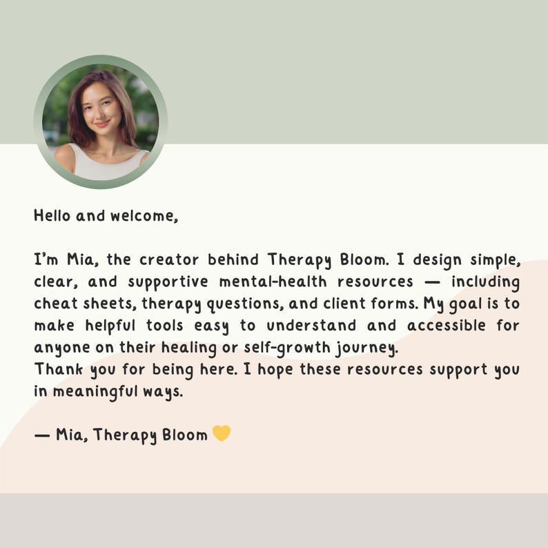 Mindfulness Cheat Sheet: Therapist-Approved Mental Health Guide (Printable PDF) image 6