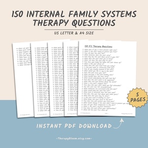 Internal Family Systems Therapy Questions, IFS Therapy, IFS Therapist, Family Systems Therapy, Therapy Questions, Counseling Questions