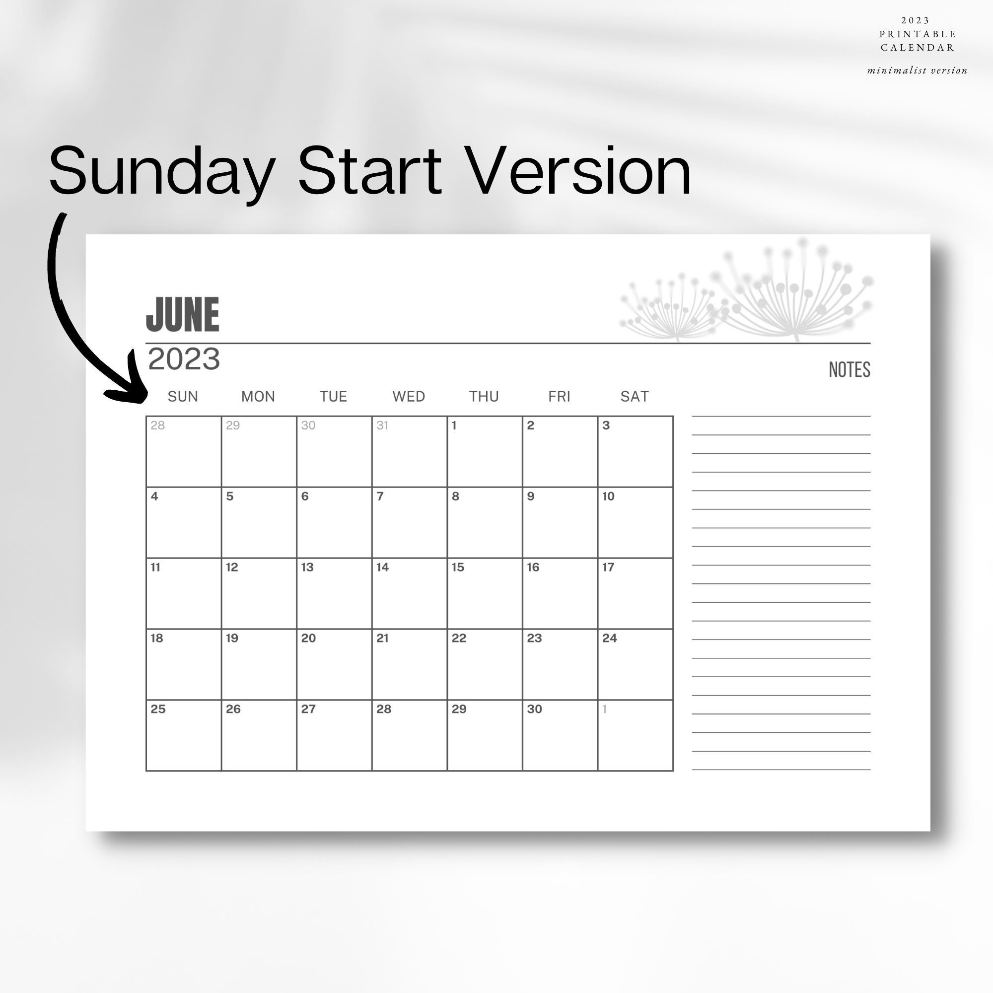 2023-printable-calendar-monthly-calendar-minimalist-clean-simple