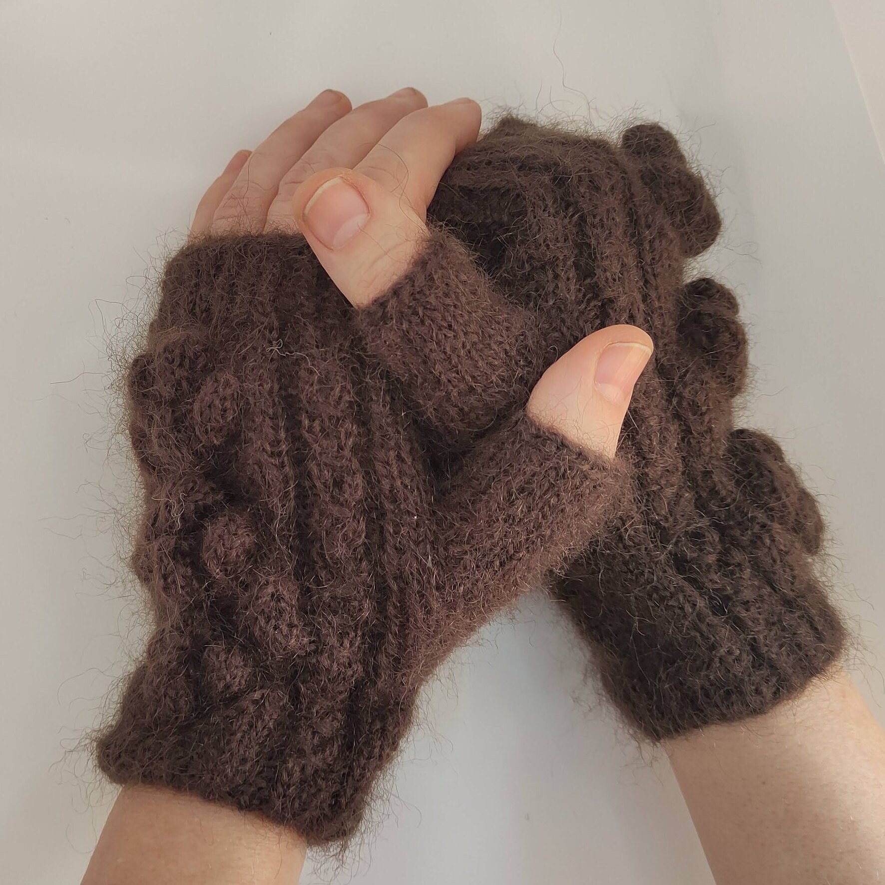 Mohair Wrist Warmers - Etsy
