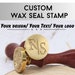 see more listings in the Wax Seal Stamp section