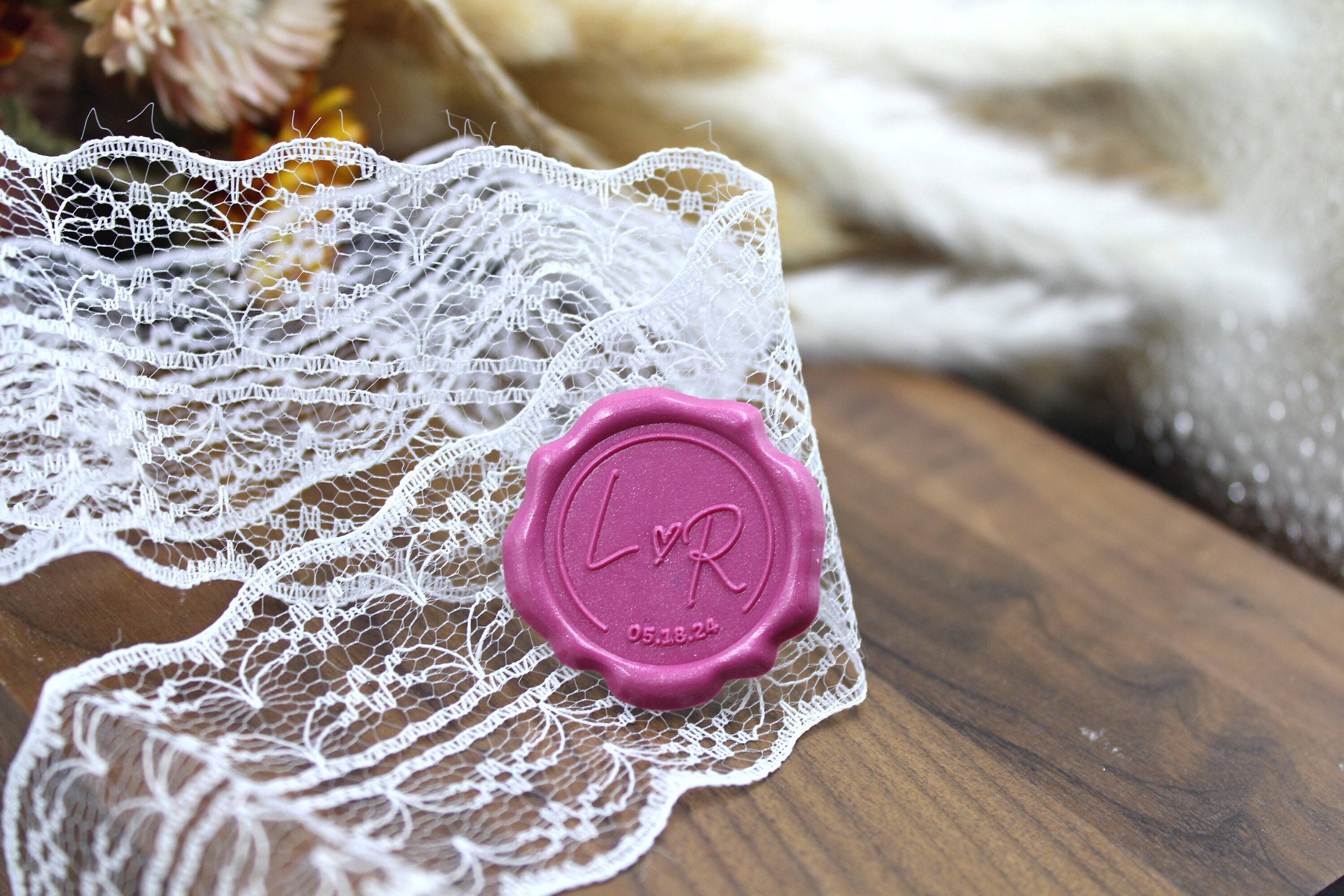 Cachets de cire personnalisés |Autocollants pour cachets de cire - Cachets de cire auto-adhésifs - Cachets de cire pour initiales - Cachets de faire-part de mariage| Cachets de cire préfabriqués - Cachets pour enveloppes