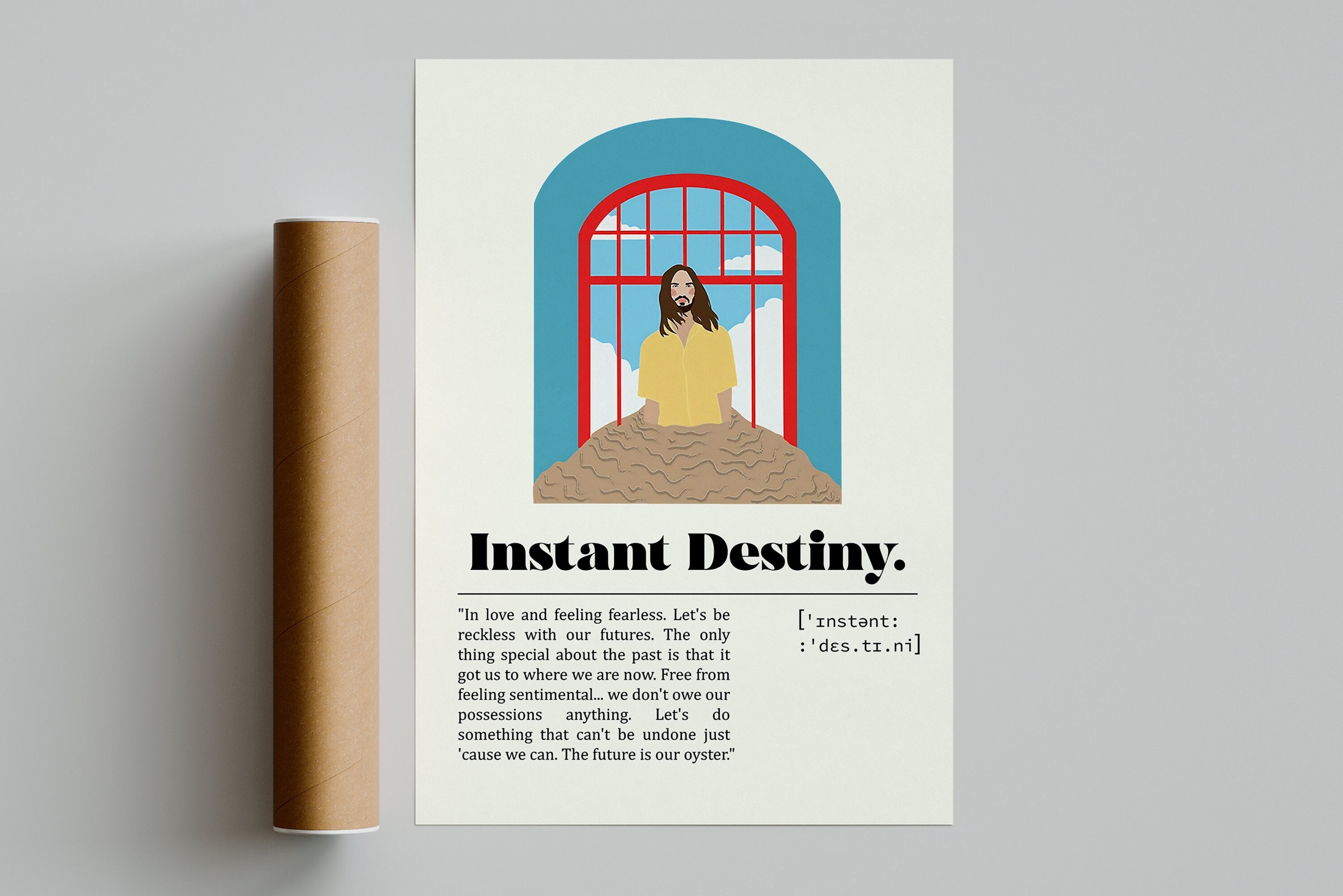 Tame Impala Instant Destiny Poster Music Print Music Wall - Etsy