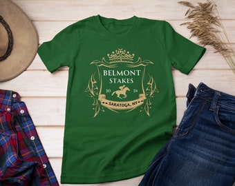 Saratoga Belmont Stakes 2024 Unisex Tee Performance Crew Neck t-shirt