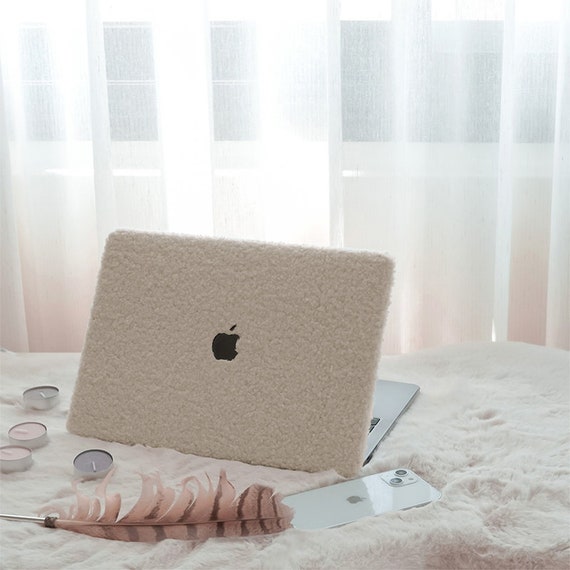 Coque rigide blanc crème pour MacBook Air 13, étui MacBook Pro 13