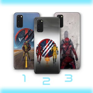 Deadpool Wolverine 6 Phone Case For Samsung Galaxy S20 S21 S22 S23 S24 FE S25 Plus Ultra Edge American Superhero Crazy Guy Claw Hands