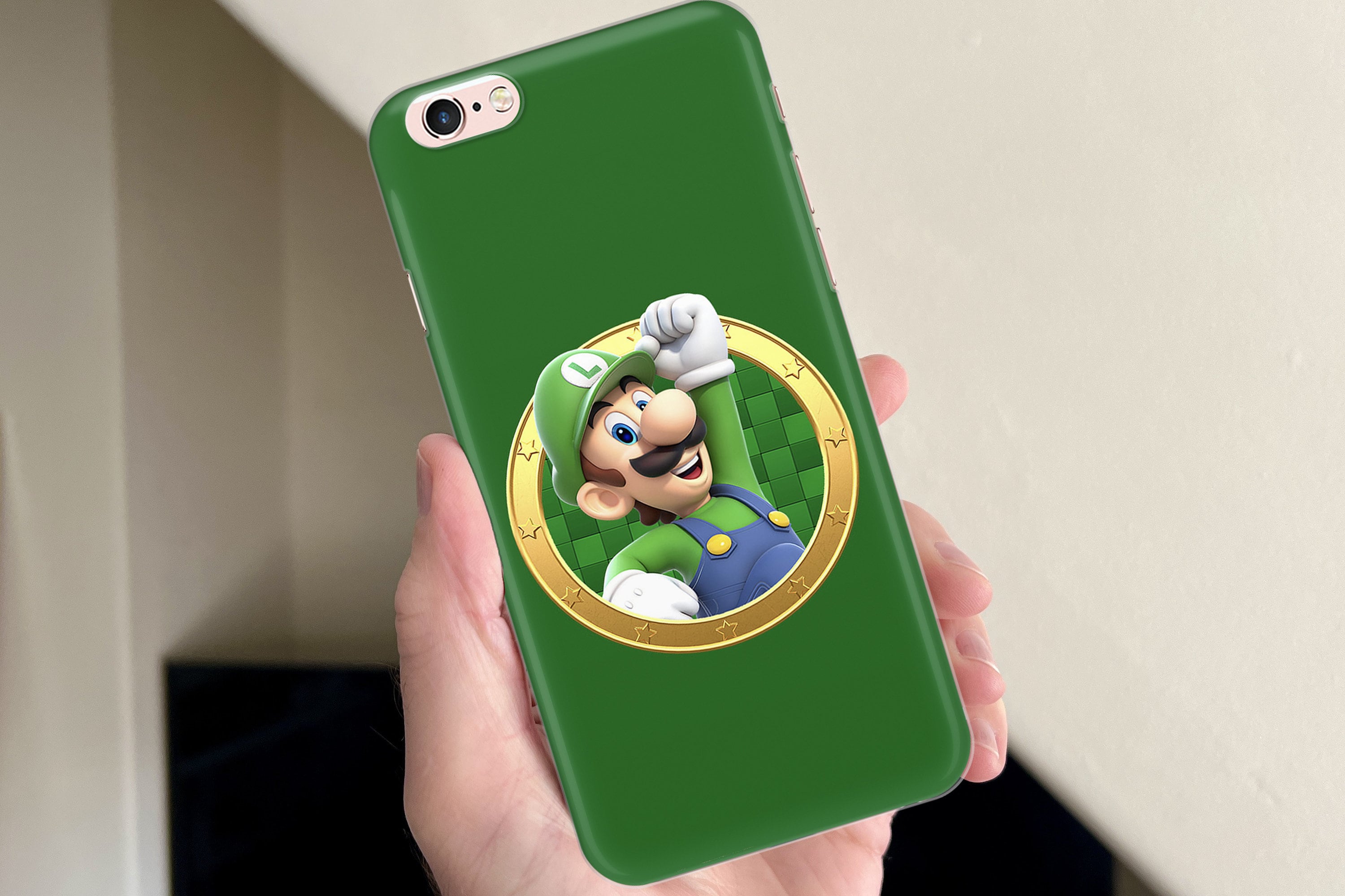 スーパーマリオ1のスマホケースカバー（Apple iPhone 5 SE 2020 2022 6
