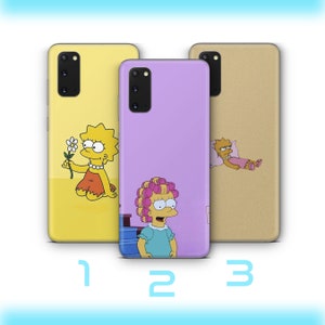 Lisa 9 Phone Case Cover For VARIOUS Samsung Galaxy Models Simpson Funny Cartoon Character Daughter Smart Cute Sarcastic