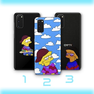 Lisa 4 Telefoon Case Cover Voor Samsung Galaxy S20 S21 S22 S23 S24 FE S25 Plus Ultra Simpson Leuk stripfiguur Dochter Smart Leuke Sarcastisch