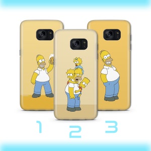Homer 2 Telefoon Case Cover Voor Samsung Galaxy S5 S6 S7 S8 S9 Edge Plus LTE NEO Simpson Grappige Stripfiguur Vader Vader Lui sarcastisch