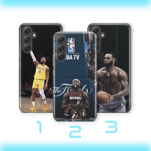 Lebron James 8 Phone Case Cover For Samsung A13 A14 A15 A16 A25 A26 A33 A34 A35 A36 A53 A54 A55 A56 A72 A73 + More Models Basketball MVP