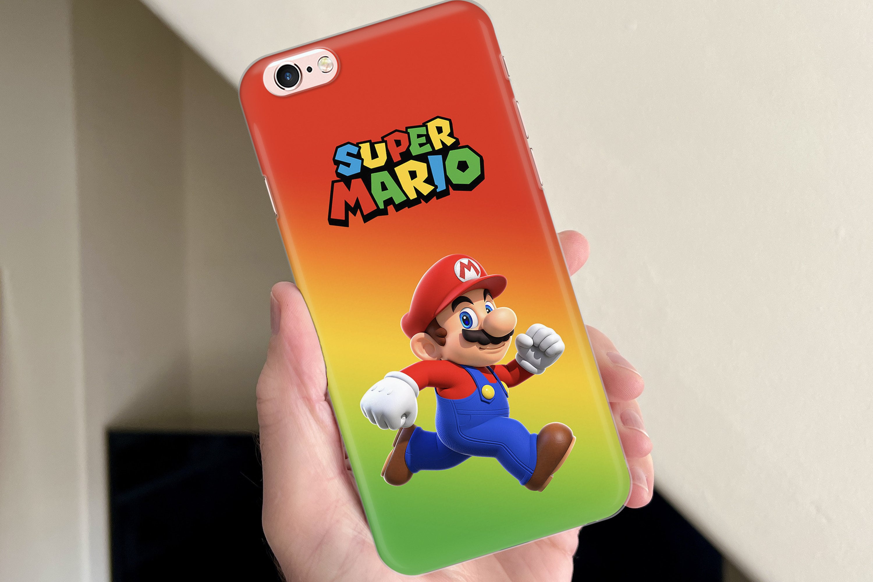 スーパーマリオ3 スマホケースカバー Apple iPhone 5 SE 2020 2022 6 7