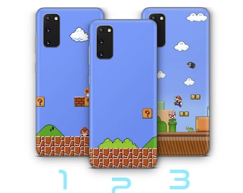 Super Mario 4 Telefoon Case Cover Voor Samsung Galaxy S20 S21 S22 S23 S24 FE S25 Plus Ultra Vintage Video Game Brothers Luigi Bros Dino Prinses