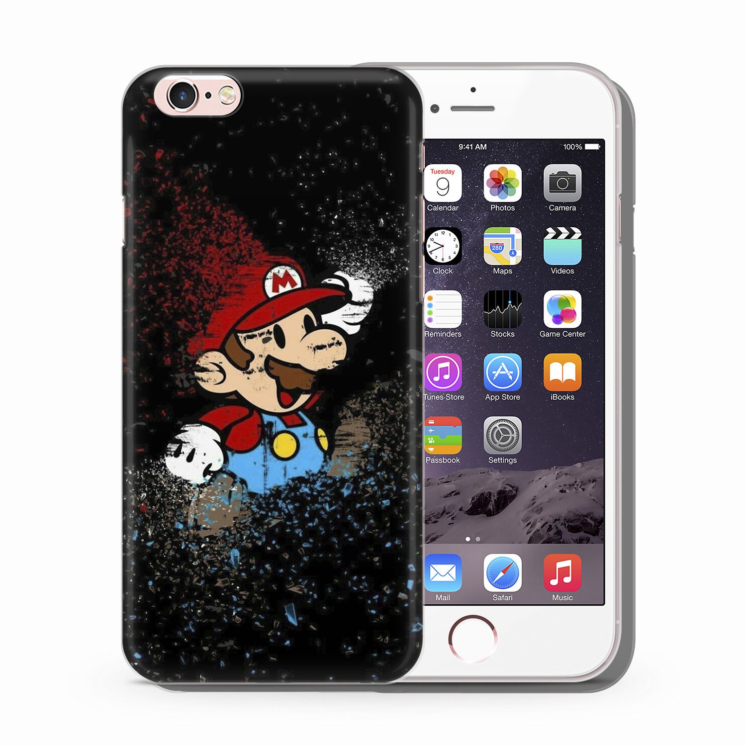 Apple iPhoneスーパーマリオデザインケース Apple iPhoneスーパーマリオデザインケース
