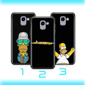 Homer 3 Telefoon Case Cover Voor Samsung Galaxy A3 A5 A6 A7 A8 J3 J5 J6 J7 Simpson Grappige Stripfiguur Vader Vader Lui sarcastisch