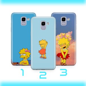 Lisa 7 Telefoon Case Cover Voor Samsung Galaxy A3 A5 A6 A7 A8 J3 J5 J6 J7 Simpson Grappige Cartoon Karakter Dochter Smart Leuke Sarcastisch