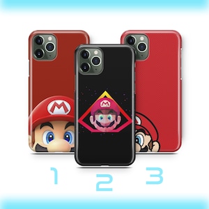 Super Mario 7 Phone Case Cover For Apple iPhone 11 12 13 14 15 16 PRO PLuS MiNI MAX Vintage Video Game Brothers Luigi Bros Dinosaur Princess