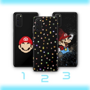 Super Mario 2 Telefoon Case Cover Voor Samsung Galaxy S20 S21 S22 S23 S24 FE S25 Plus Ultra Vintage Video Game Brothers Luigi Bros Dino Prinses